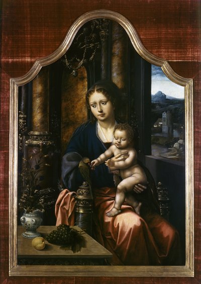 Madonna and Child by Master of the Parrot